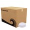 Boardwalk Plastic Deerfield Hot Cup Lids Fits 10 oz. to 20 oz. Hot Cups - White (50/Pack, 20 Packs/Carton)